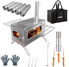 unho Portable Hot Tent Wood