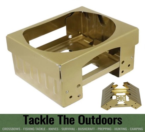 Folding metal camping heater - folding,