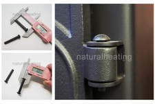 PAIR of Stove Hinge Pins 6mm