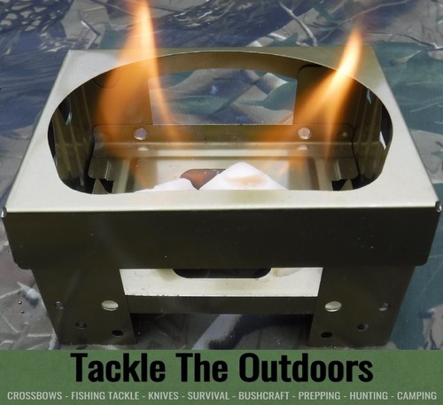 Folding metal camping heater - camping,
